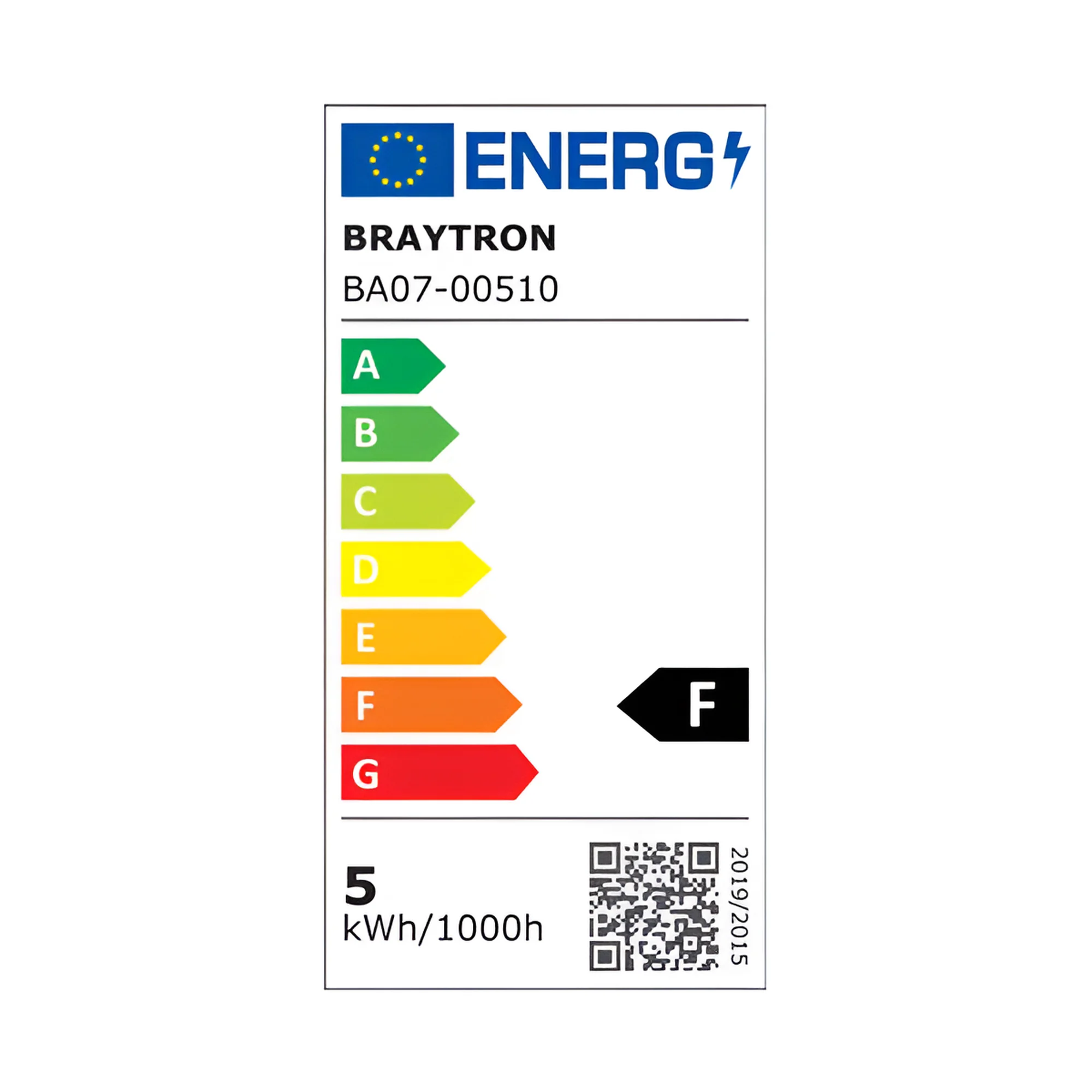 LED sijalica sveća uvijena 5W E14 3000K toplo belo Braytron Advance - Слика 4