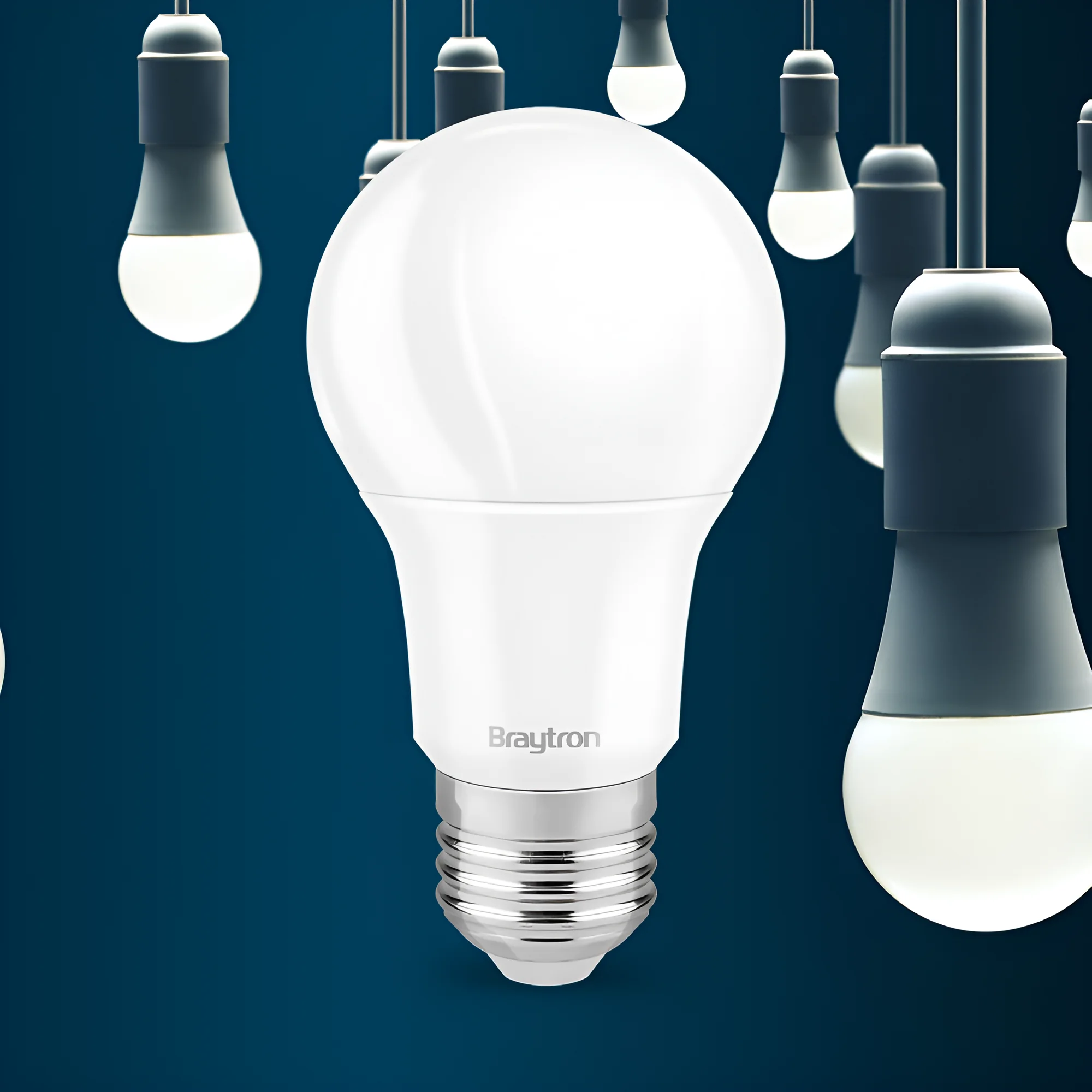 Dimabilna LED sijalica A60 9 W E27 4000K - Слика 2