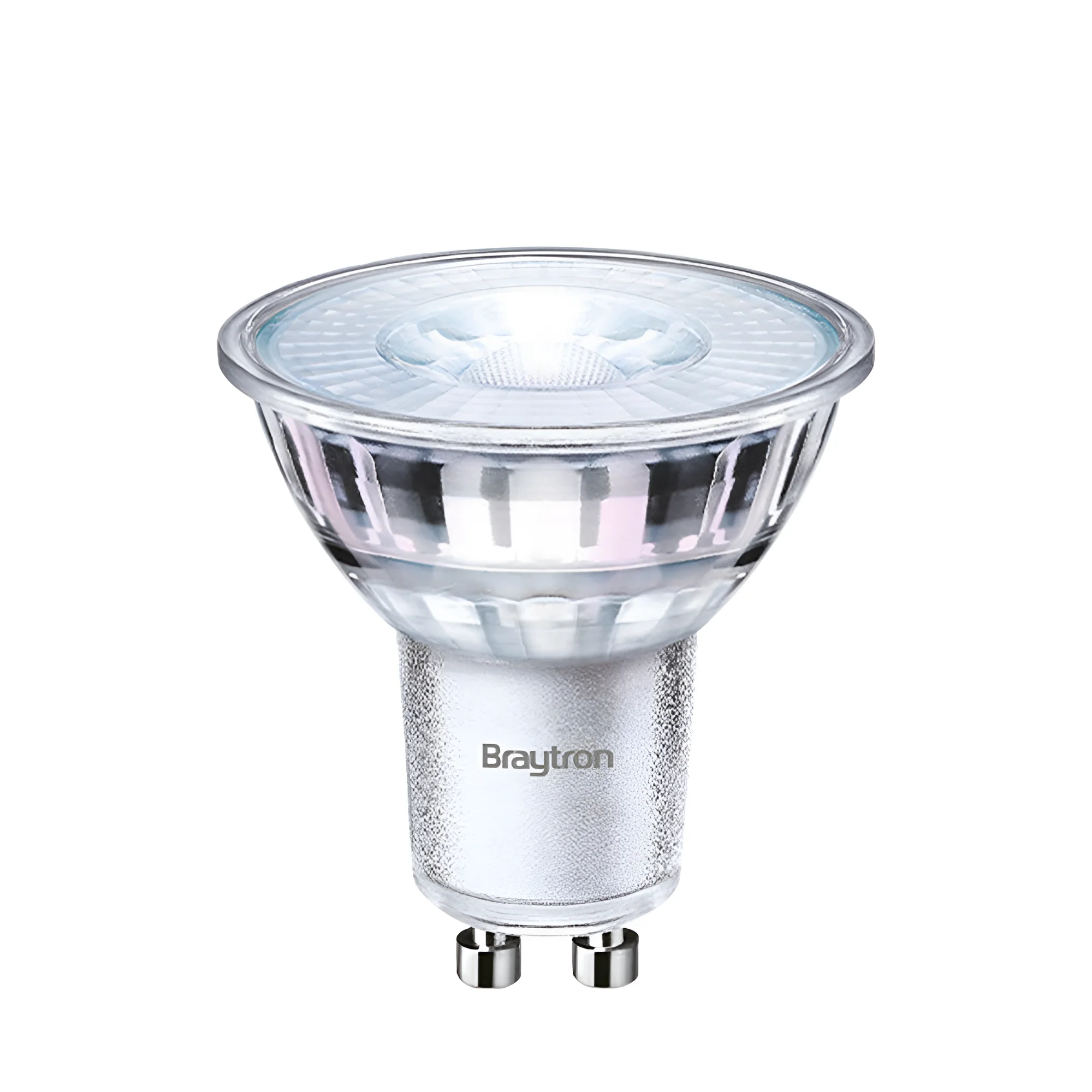 LED sijalica GU10 staklena dimabilna 5,5W 3000K 38° Braytron Premium
