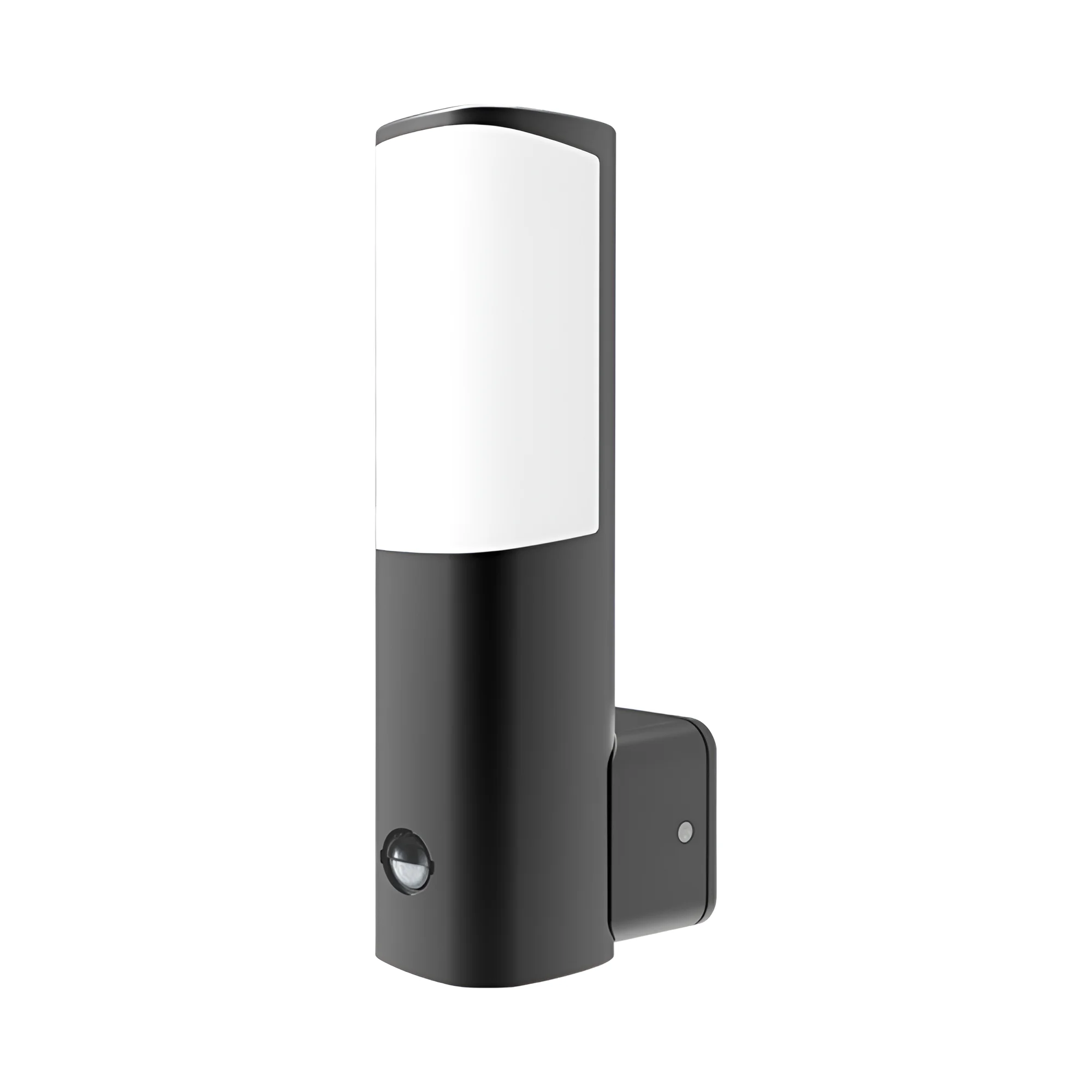 LED zidna spoljna svetiljka 7W 3000K sa senzorom siva IP54 Braytron Tarus