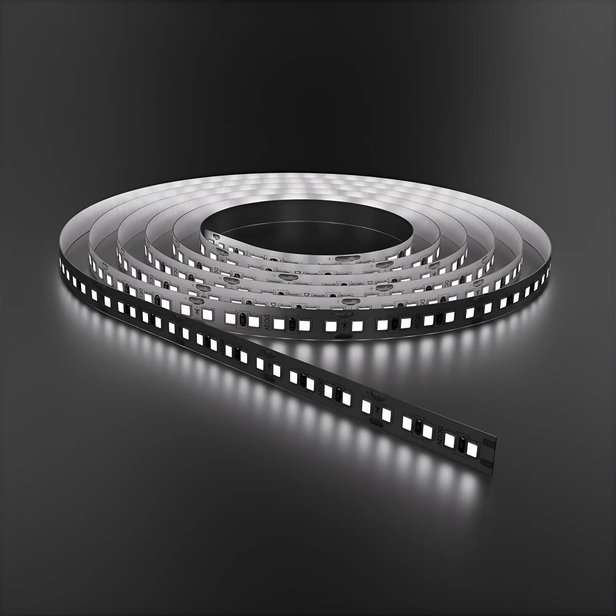 LED traka 4,8W/m 2835 6500K 12V IP20 Braytron EcoLine - Слика 2