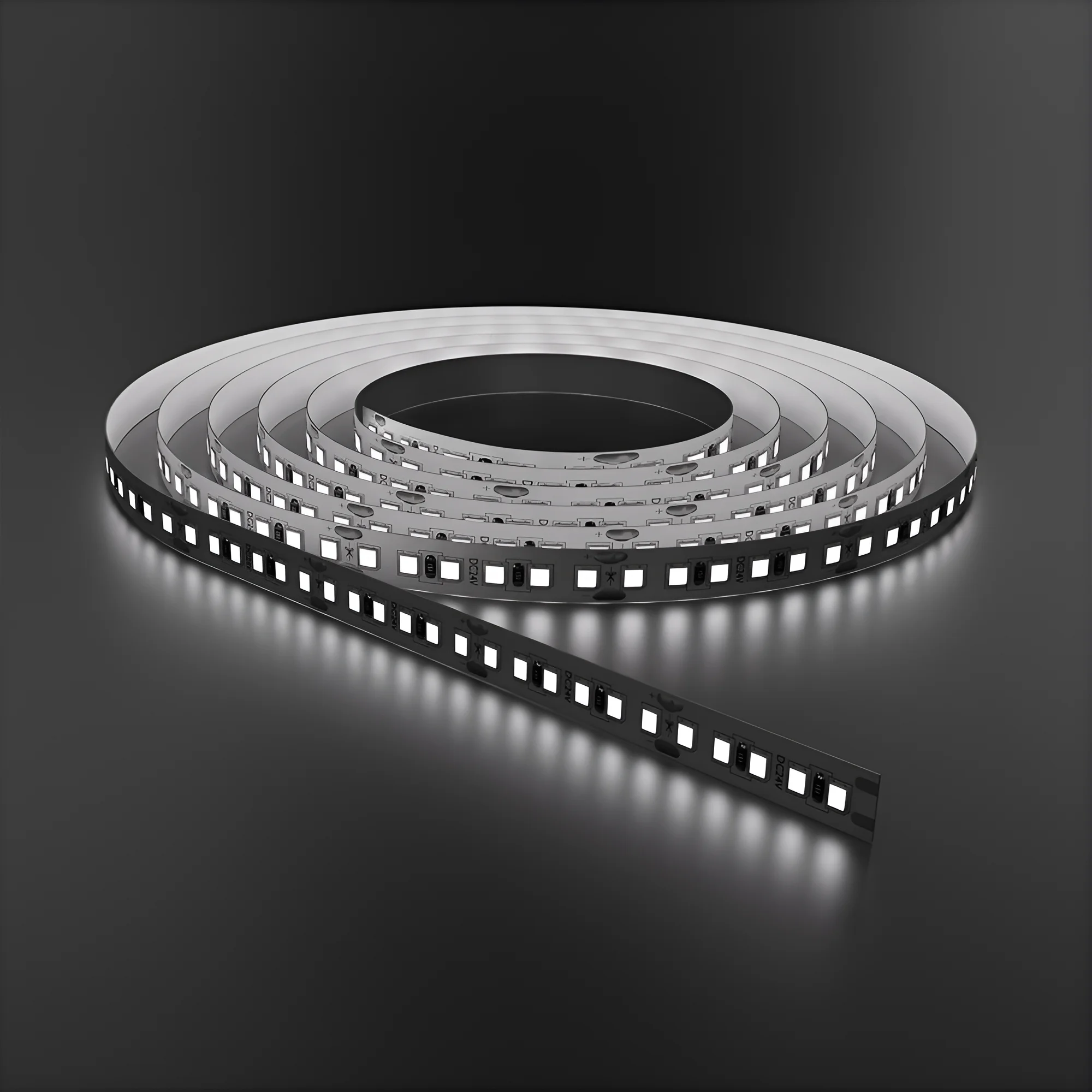 LED traka 4,8W/m 2835 6500K 24V IP20 Braytron EcoLine - Слика 2