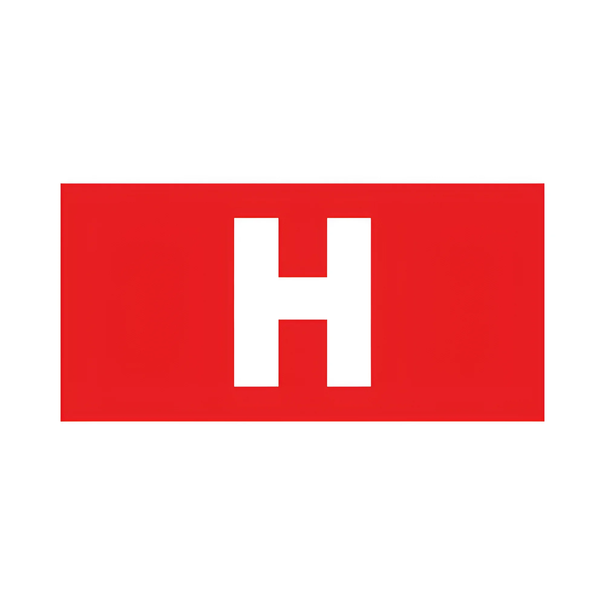 Oznaka hidranta PVC ploca crvena