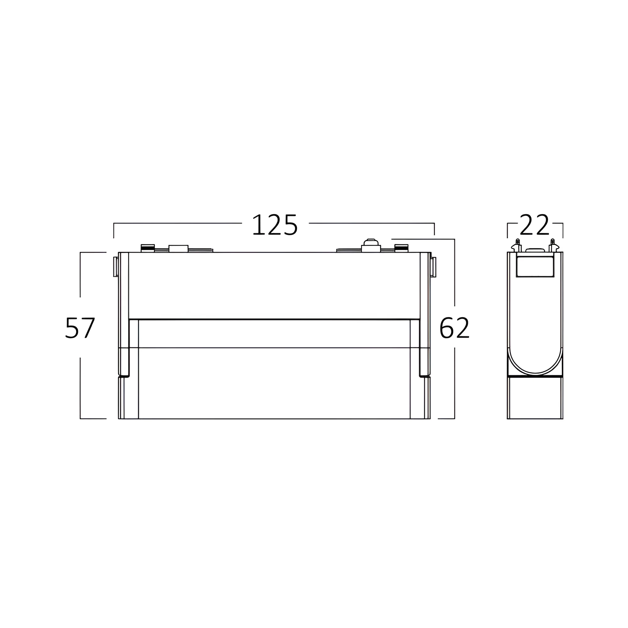 Magnetni wall washer 6W CCT 48VDC Magna Pro - Слика 4