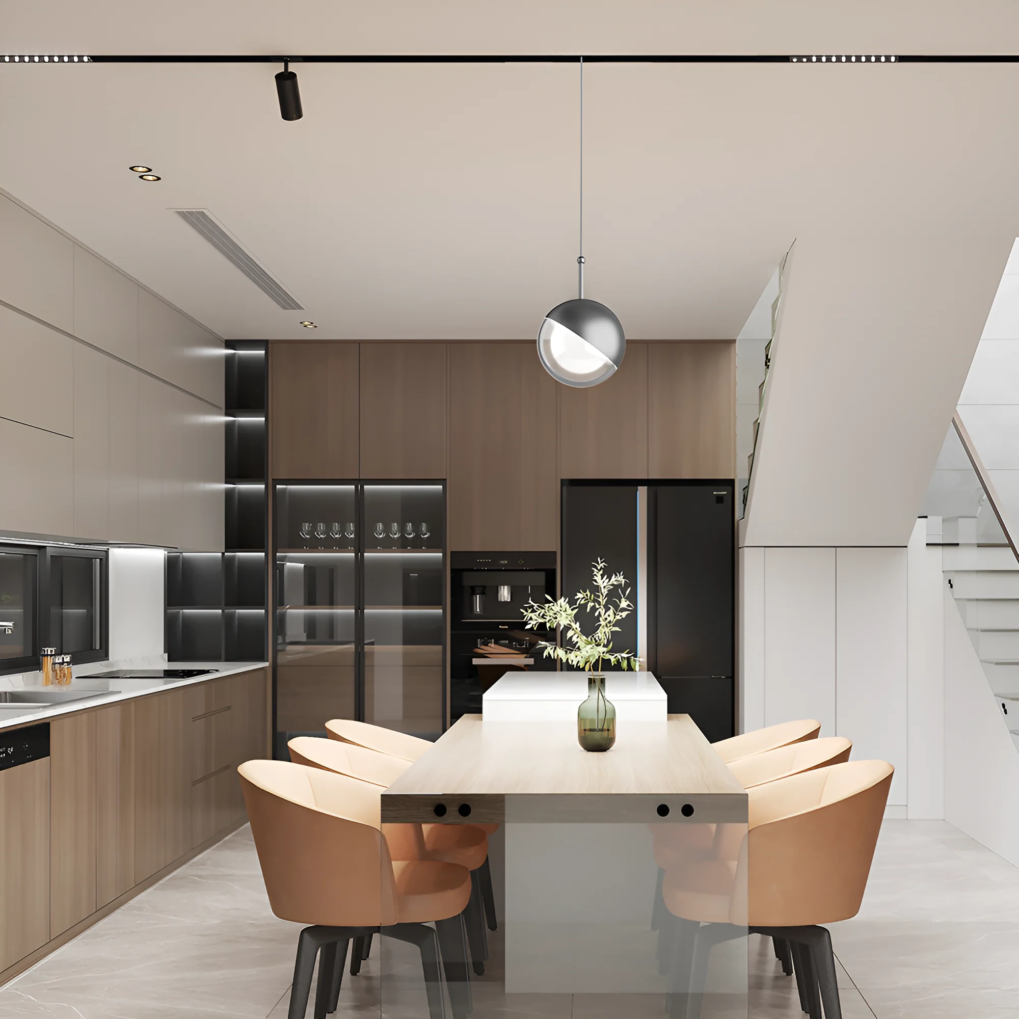 Magnetni viseći spot 7W 3000K 48VDC MagLine Pendant - Слика 2