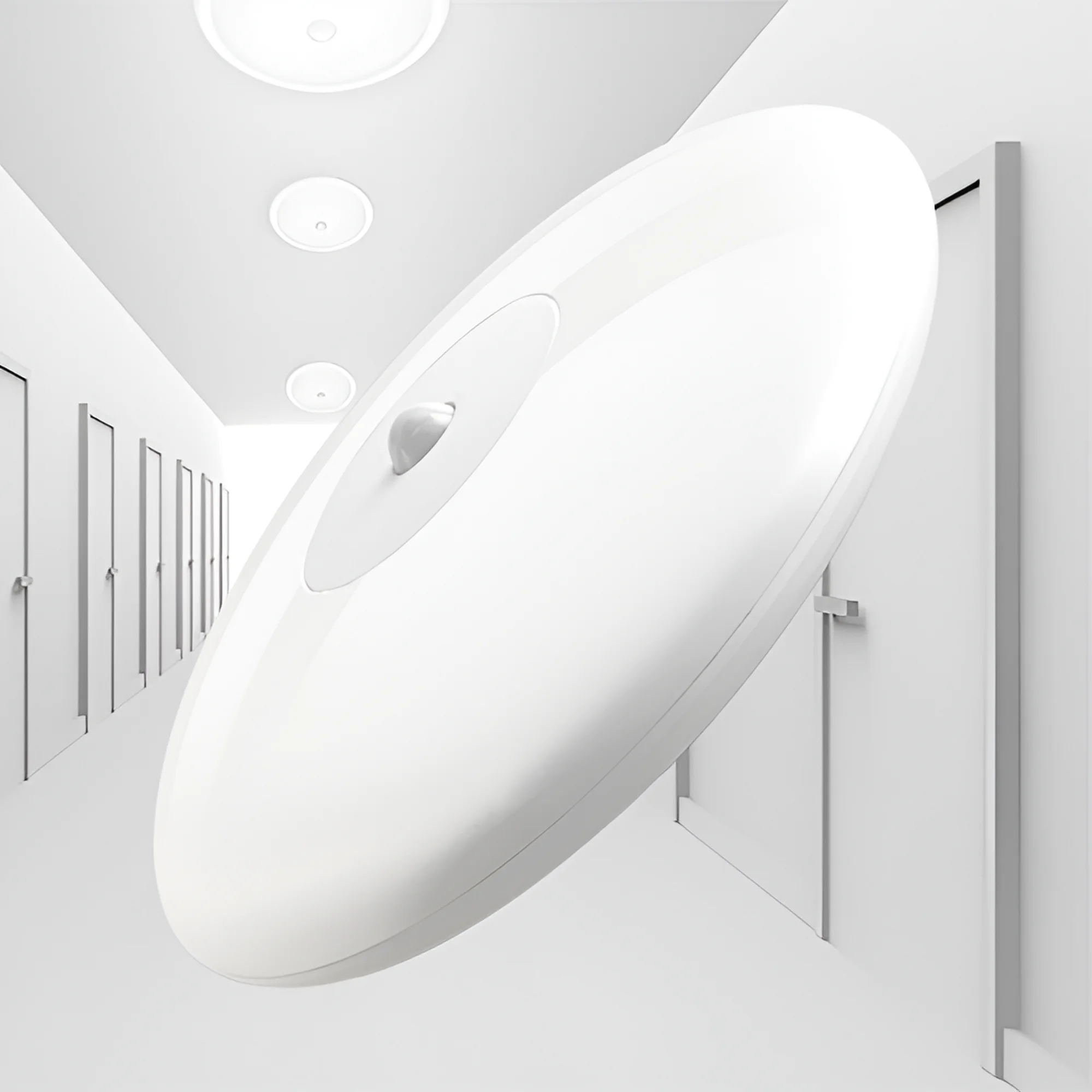 LED plafonjera okrugla Ø260 18W sa senzorom 3000K IP44 Braytron Jade - Слика 2