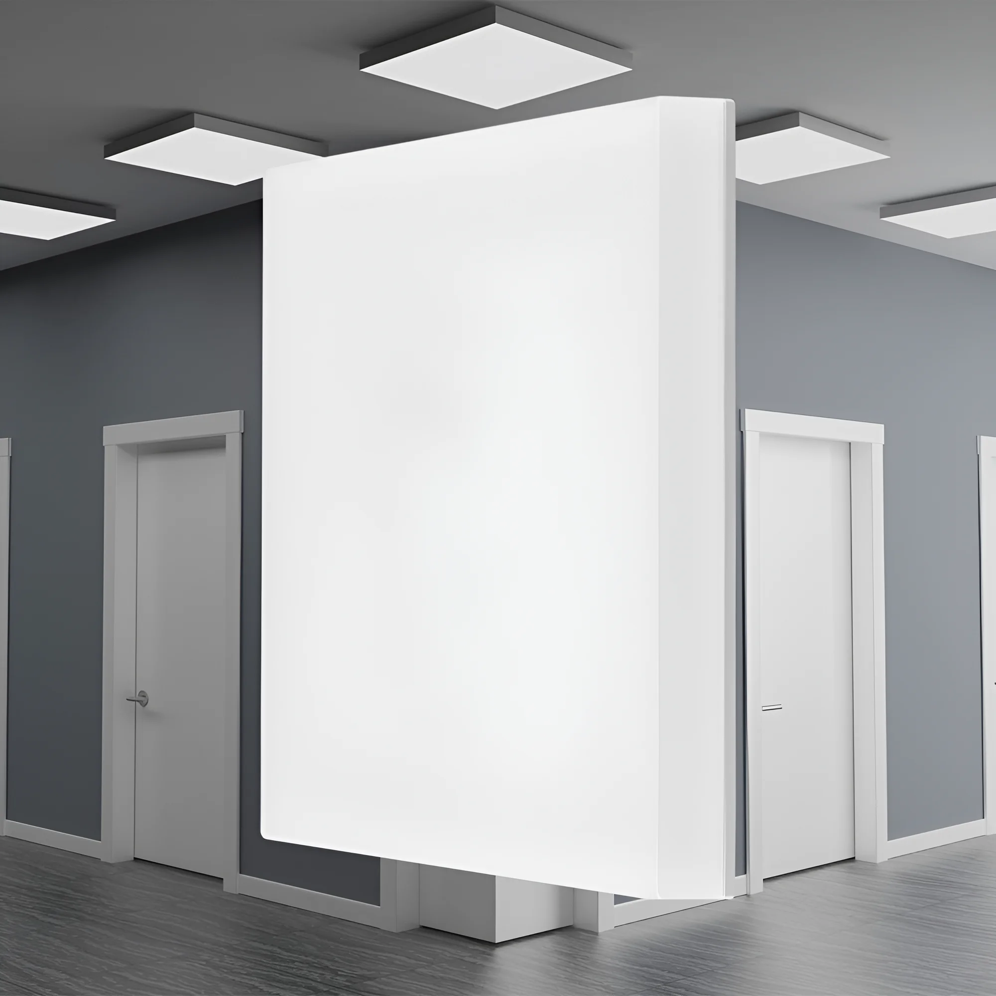LED plafonjera kvadratna 260x260 20W 6500K IP44 Braytron Jade - Слика 2