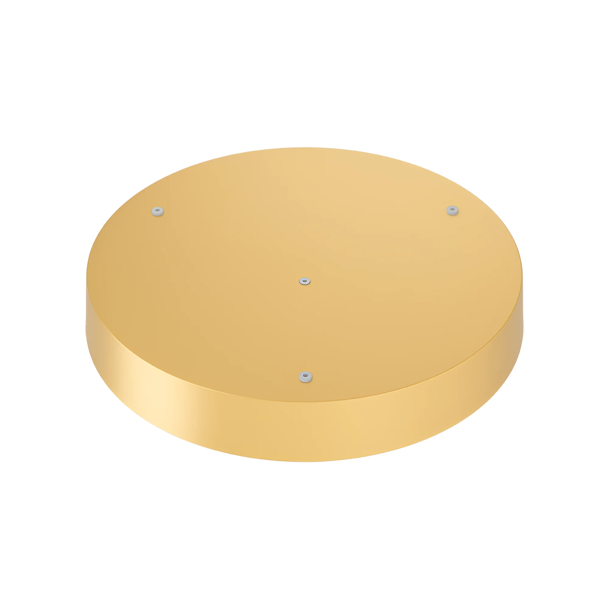 LED plafonjera okrugla Ø400 36W CCT zlatna Braytron Blade - Слика 5