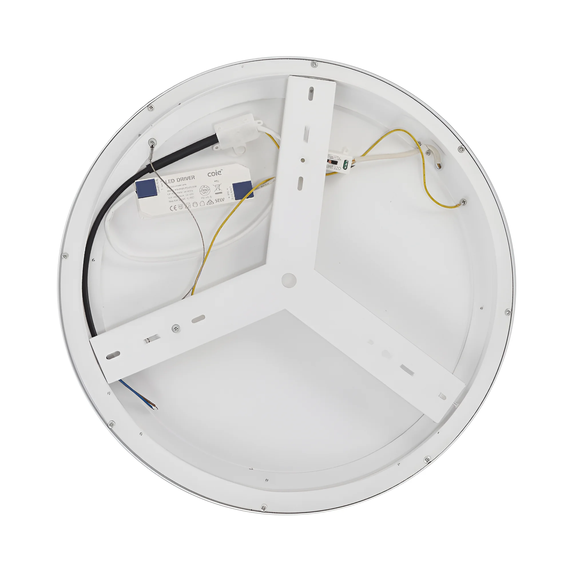 LED plafonjera okrugla Ø480 36W CCT bela IP20 Braytron Bella - Слика 5