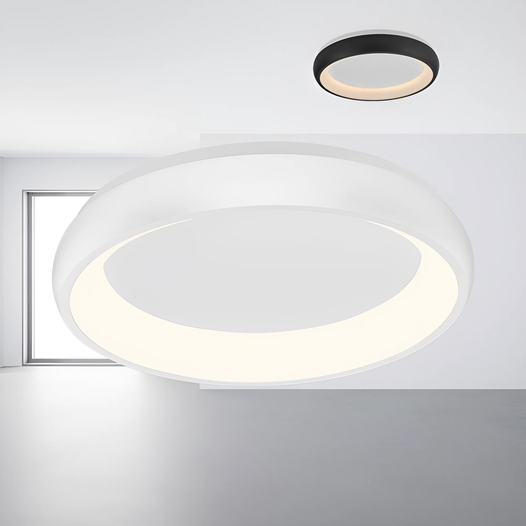 LED plafonjera okrugla Ø480 36W CCT bela IP20 Braytron Bella - Слика 2