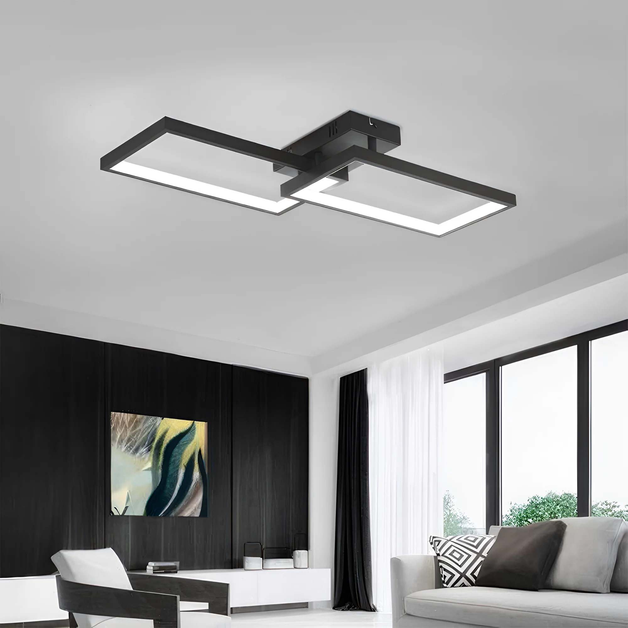 LED plafonjera 40W CCT bela sa daljinskim IP20 Braytron Nela - Слика 2