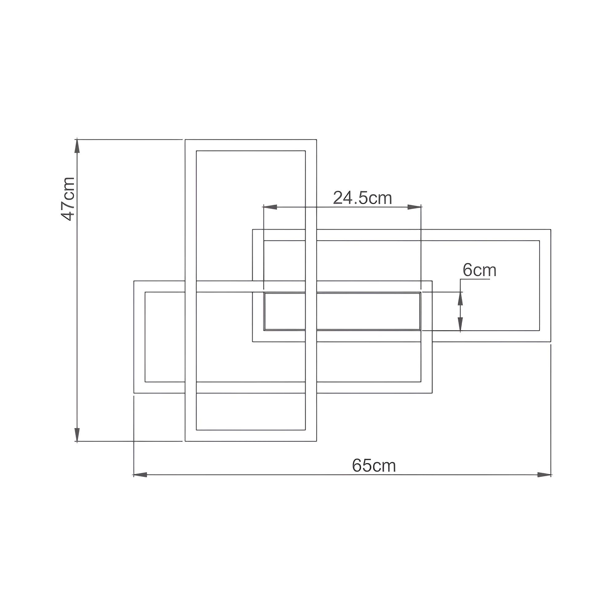 LED plafonjera 65W CCT crna sa daljinskim IP20 Braytron Nela II - Слика 3
