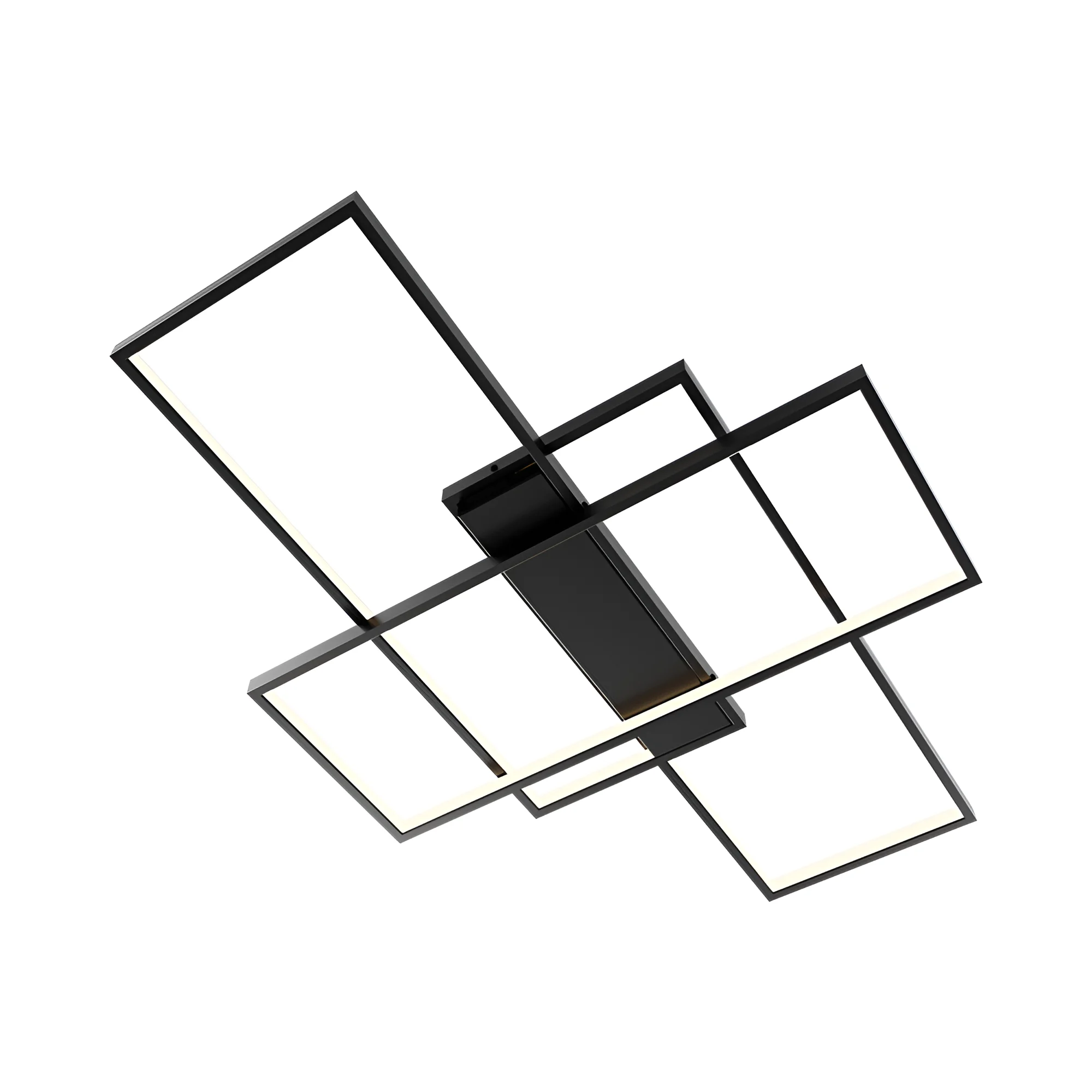 LED plafonjera 80W CCT crna sa daljinskim IP20 Braytron Nela - Слика 3