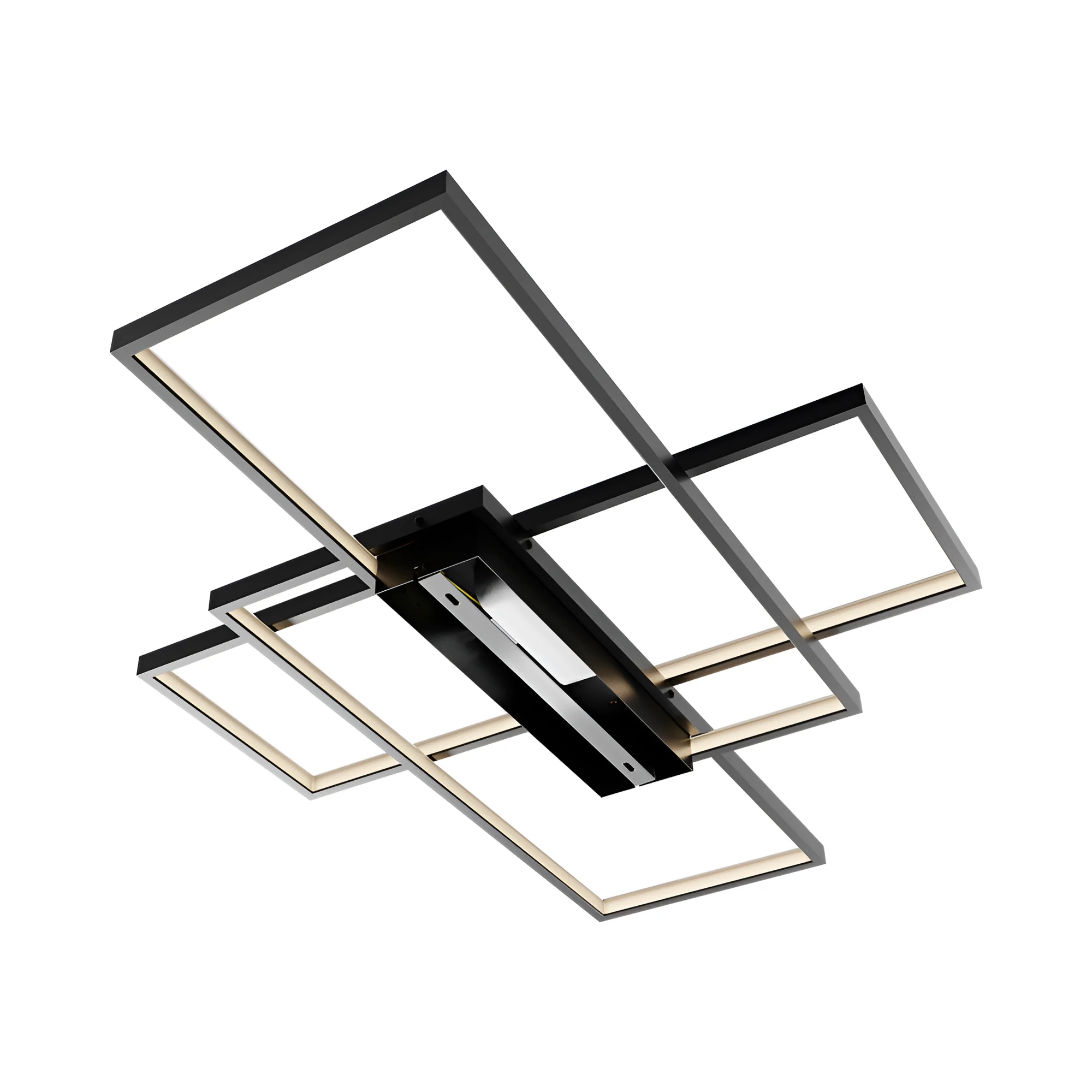 LED plafonjera 80W CCT crna sa daljinskim IP20 Braytron Nela - Слика 4
