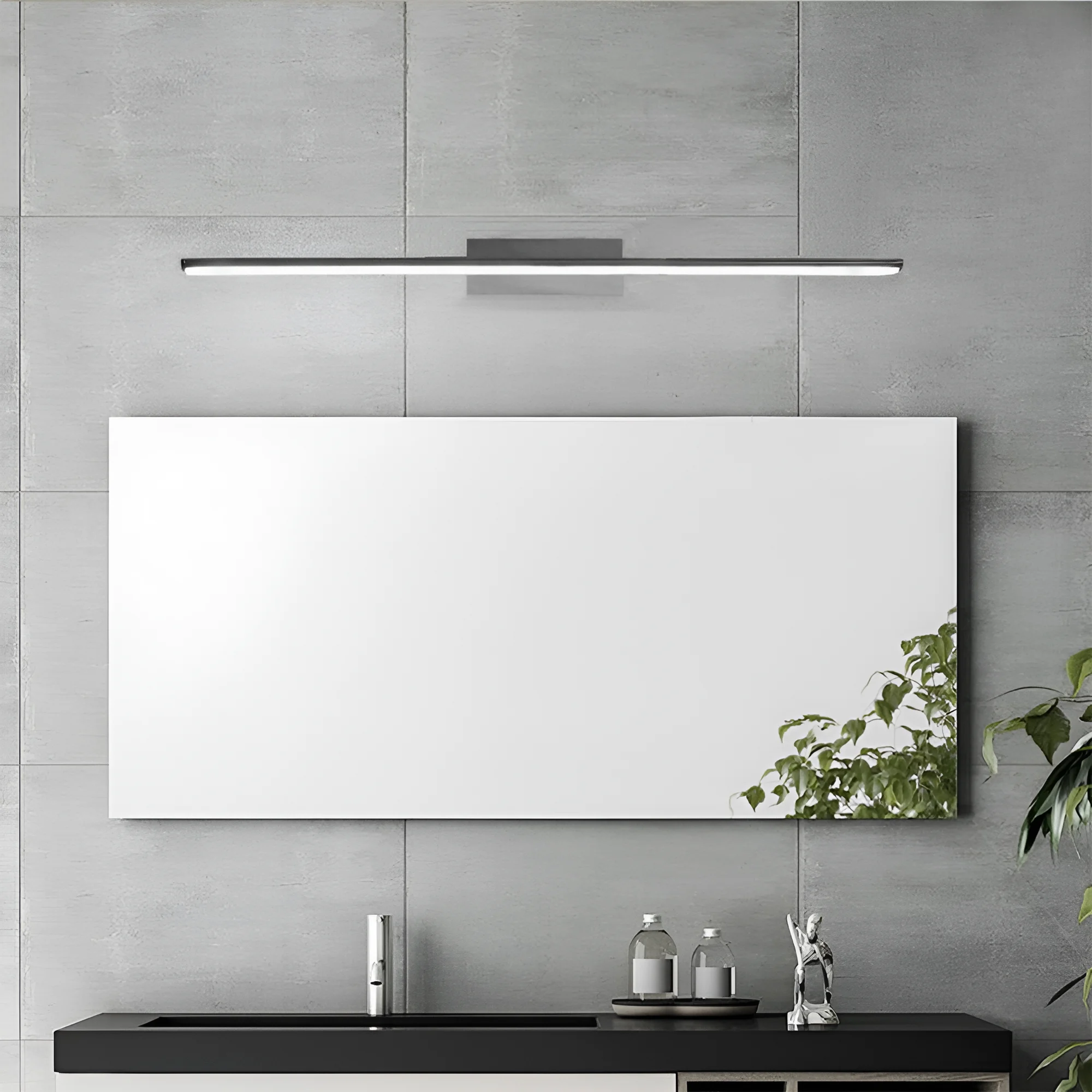 LED svetiljka za ogledalo 600mm 12W CCT hrom IP44 Braytron Aria - Слика 2
