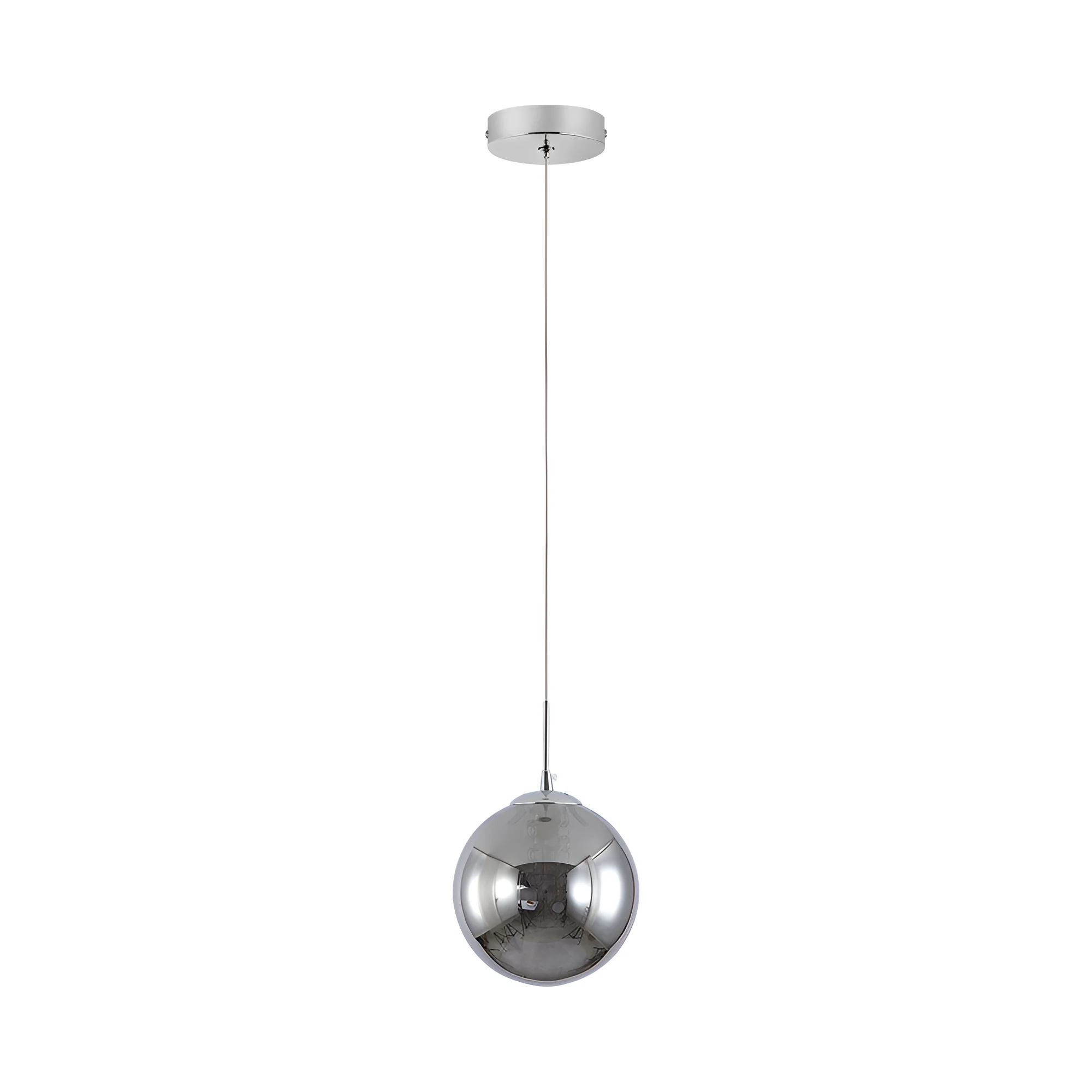 Braytron visilica jednogrla Dimno staklo G9 zlatna BV01-00030 - Слика 3