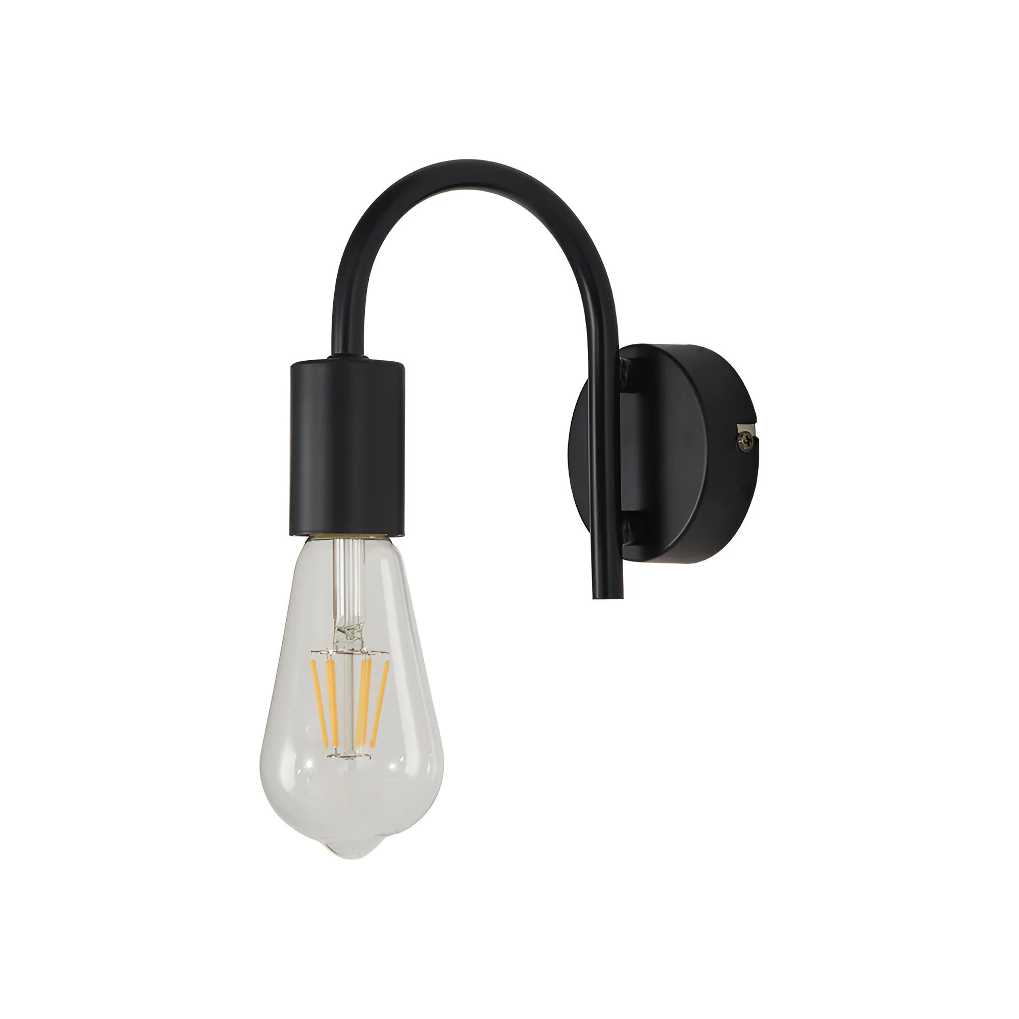 Braytron Zidna svetiljka E27 luk crna BV04-00034 - Слика 3