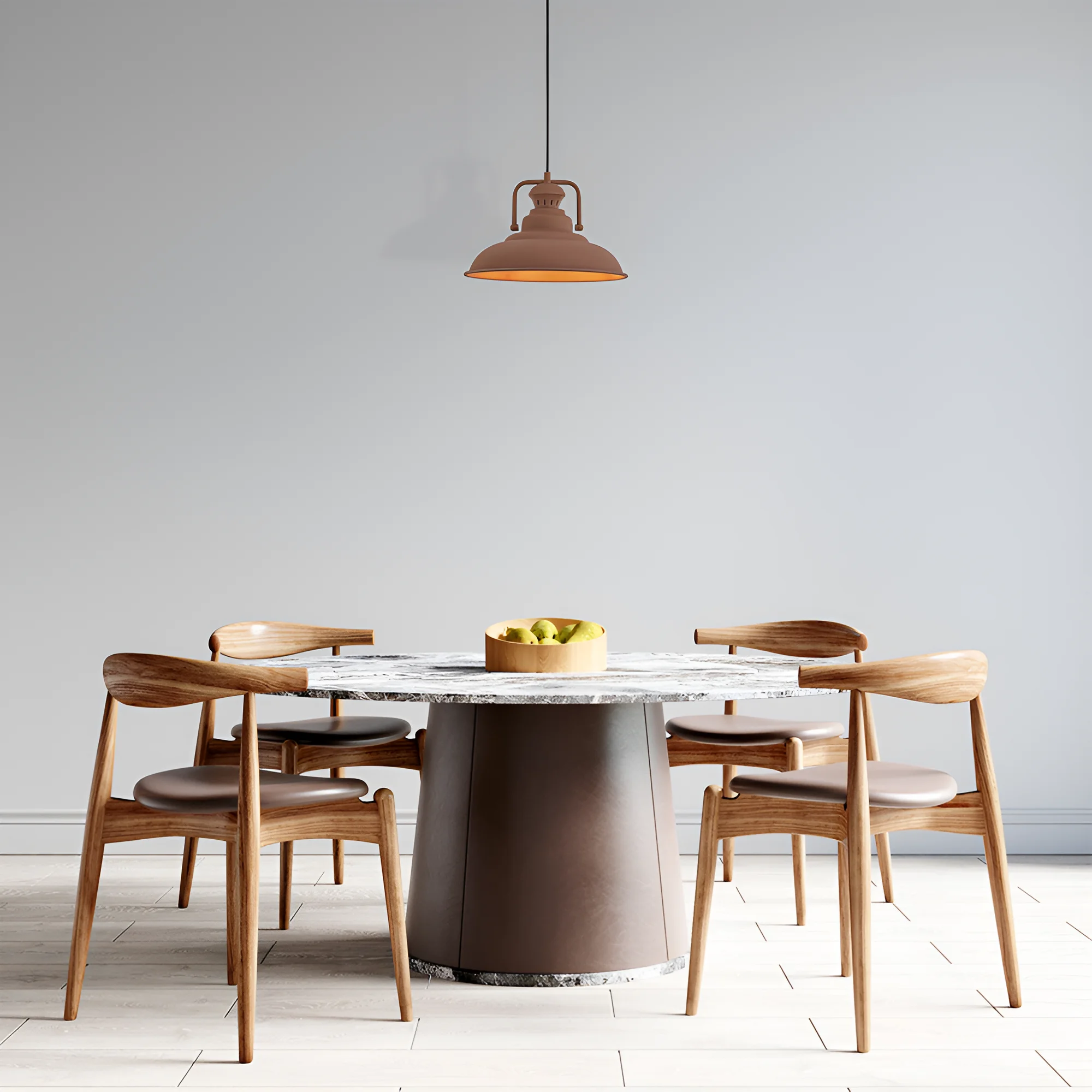 Viseća lampa 1×E27 bakarna, metalni abažur serije Metal P002 - Слика 2