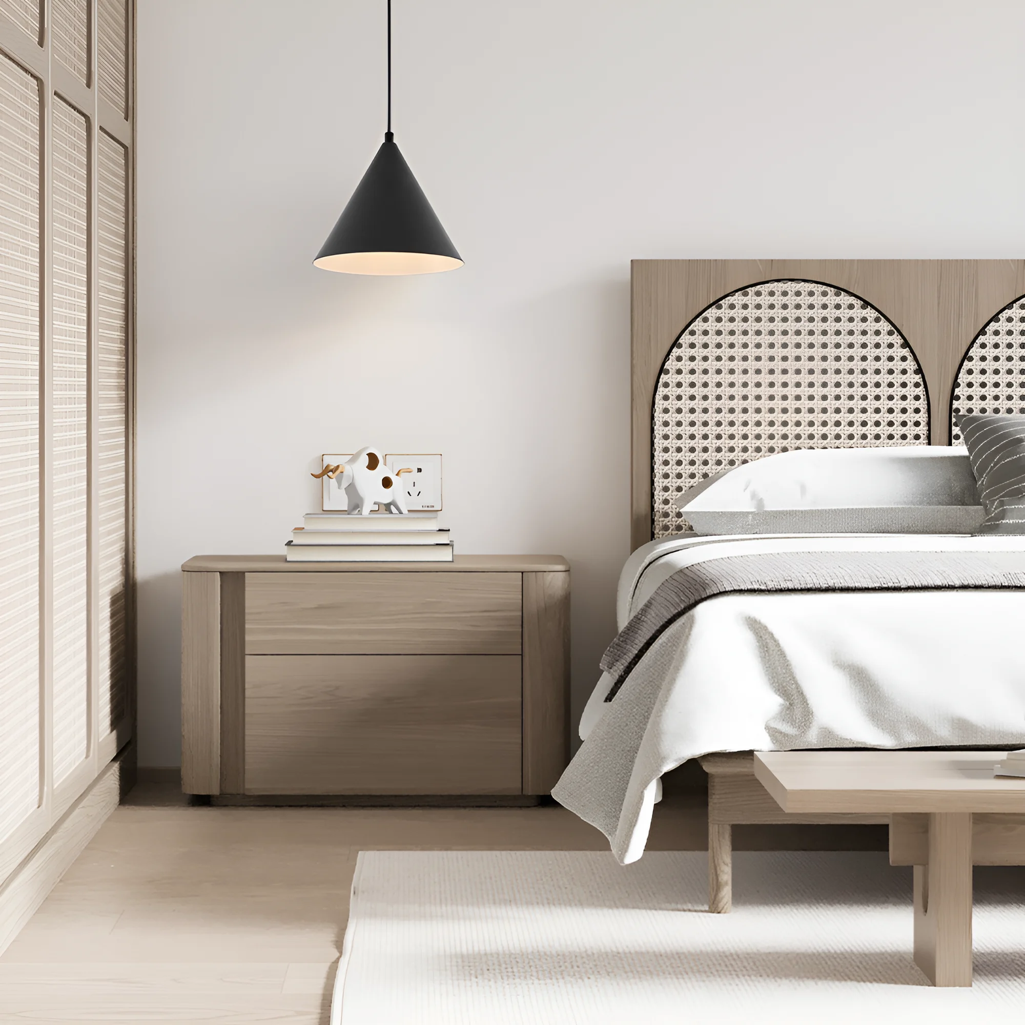 Viseća lampa 1×E27 crna, metalni abažur prečnika 220 mm serije Metal P010 - Слика 2