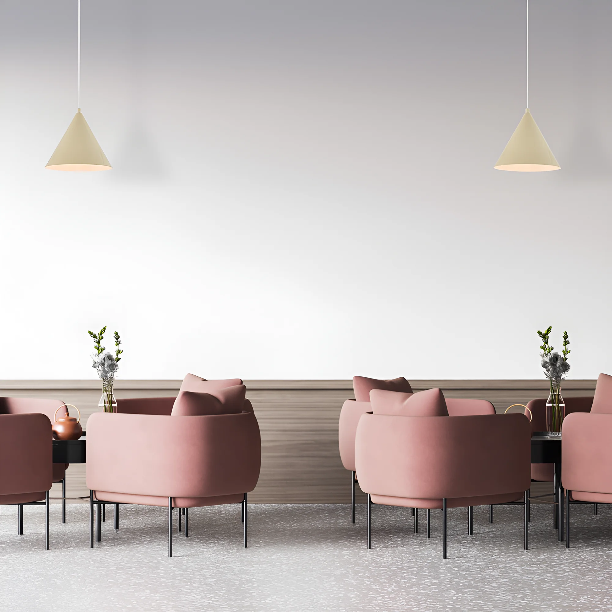 Viseća lampa 1×E27 bež, metalni abažur prečnika 220 mm serije Metal P010 - Слика 2