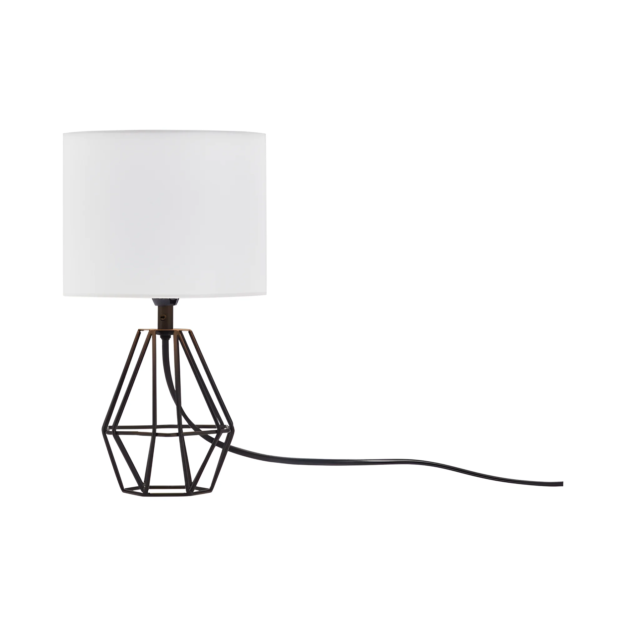 Stona lampa dijamant baza Bela grlo E14