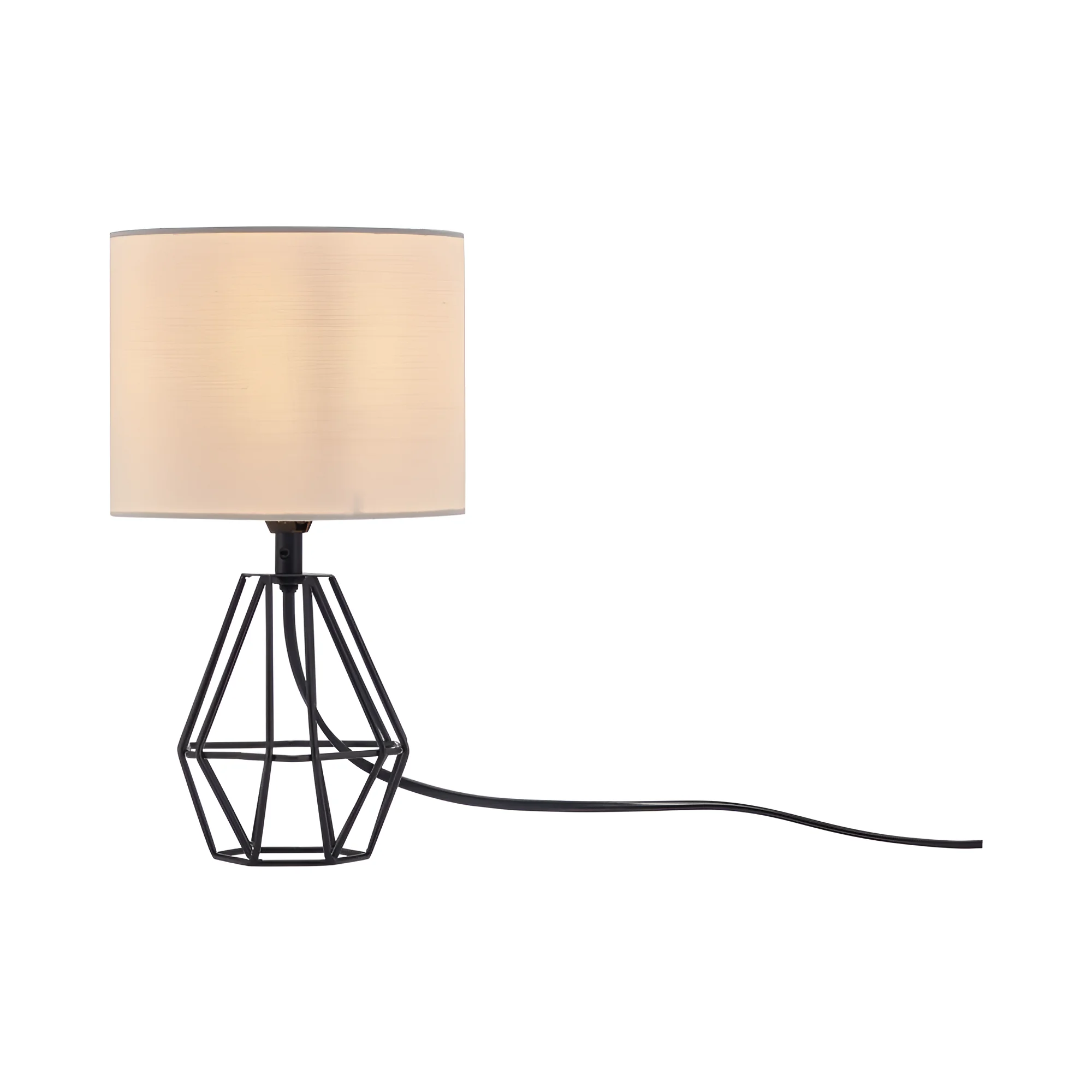 Stona lampa dijamant baza Bela grlo E14 - Слика 3