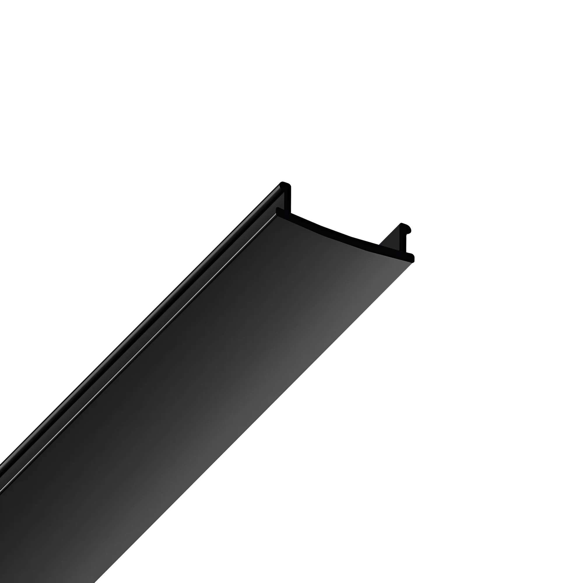 PC difuzor za LED profil SR/RC1707 2m crni Braytron - Слика 2