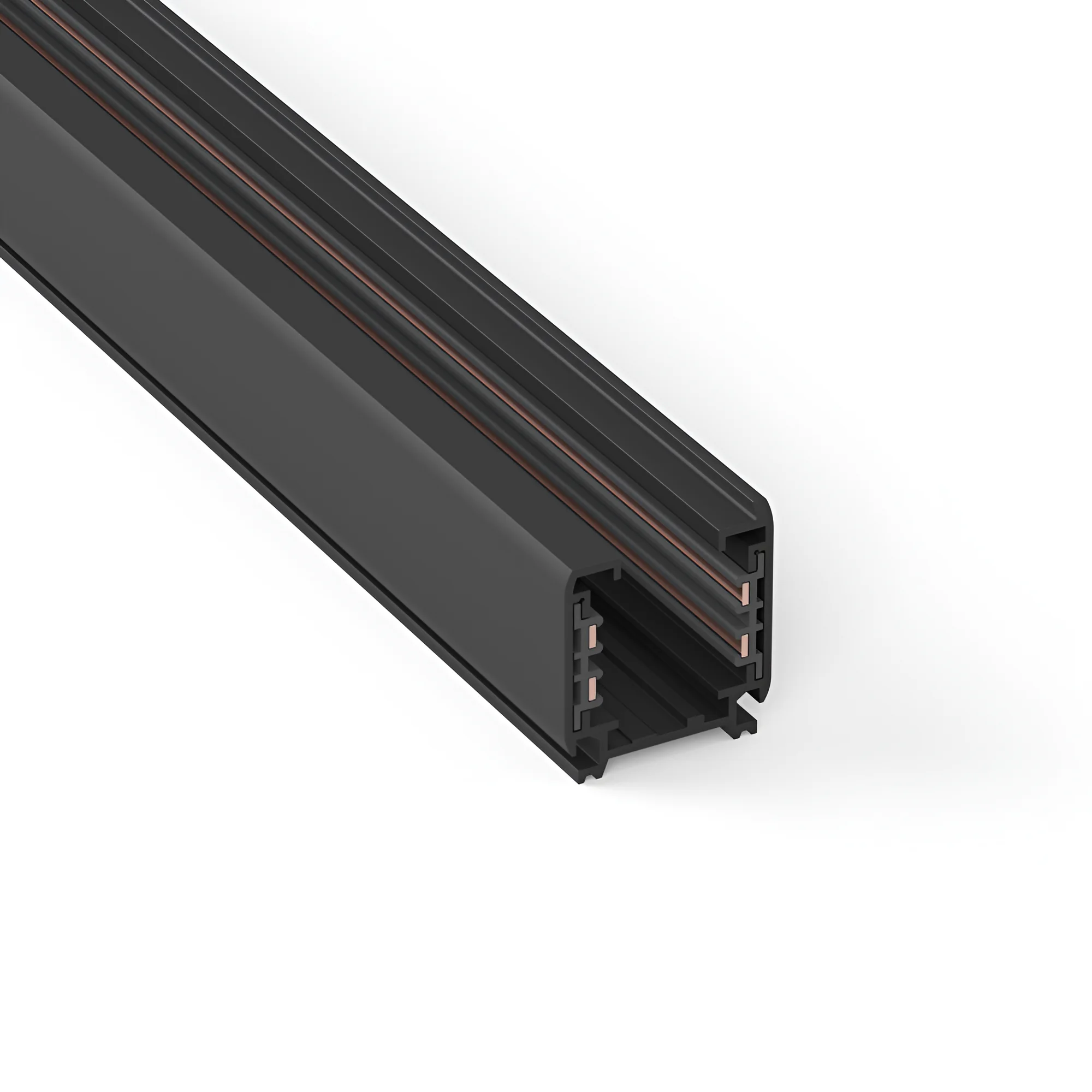 Šina za reflektore 2m trofazna crna Braytron TrackRail