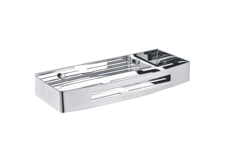 Zidna polica za kupatilo - INOX